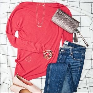 Stella & Dot, berry Ren top, size small